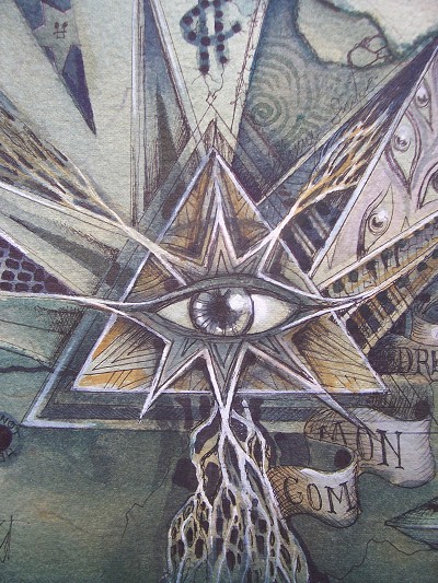 Mysterious and unsettling, a descent into the subconscious.