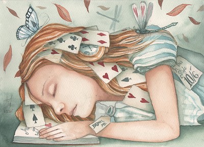 Dreamy and unsettling calm