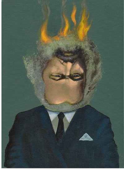 Intense internal struggle and disquieting mental turmoil.