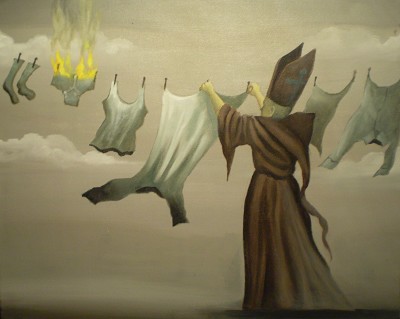 An unsettling mix of the mundane and the disastrous.