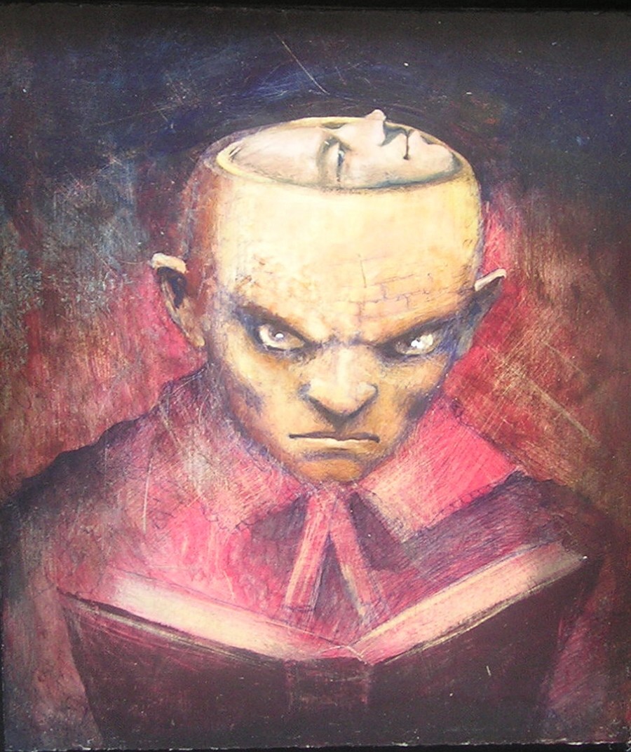 Disturbing contemplation and internal conflict