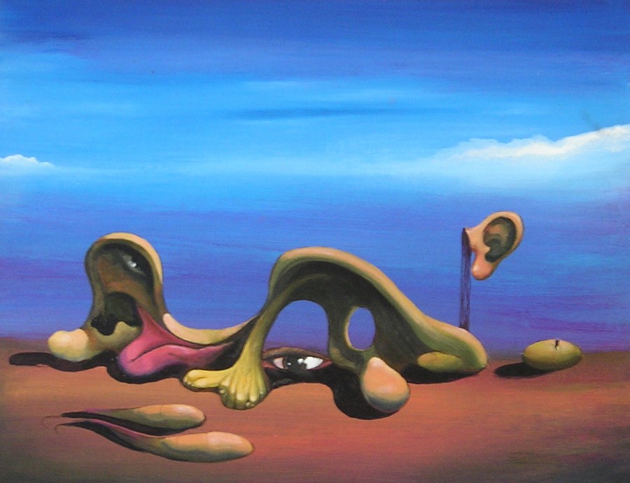 Unsettling and dreamlike.