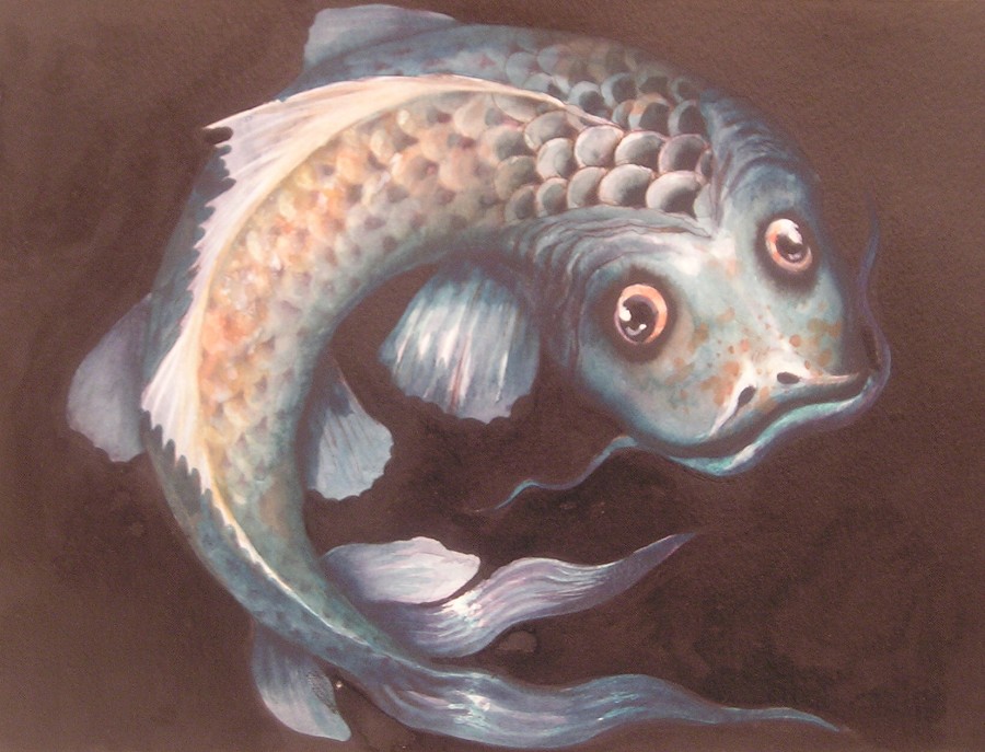 An unnerving aquatic gaze