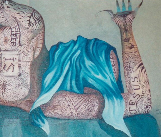 Unsettling and dreamlike, with a sense of hidden narratives.