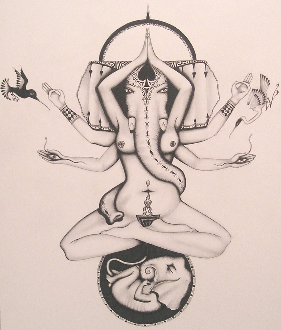 Mysterious and serene, with a sense of ancient wisdom and hidden power.