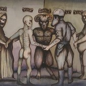 A disturbing circle of infernal figures