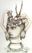 An unsettling, whimsical interiority on the brink of collapse.