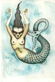 Mysterious and subtly unsettling aquatic enchantment.
