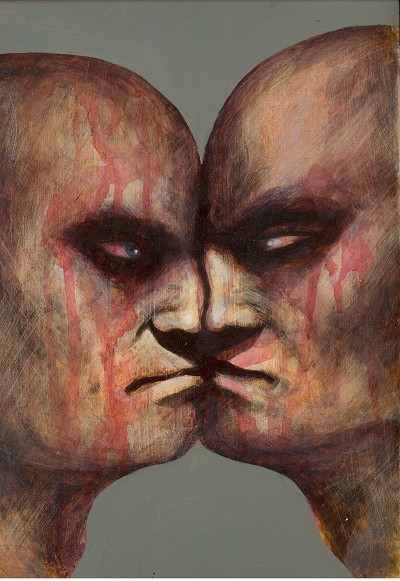 Disturbing and intense confrontation