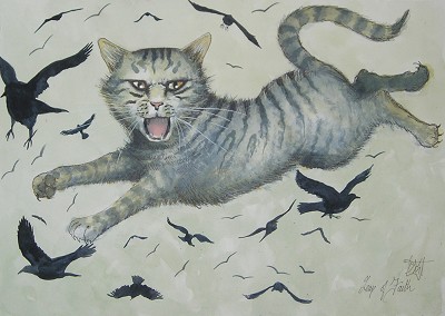 Frenetic chaos and primal struggle