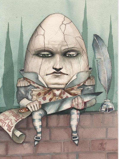 Melancholy despair and unsettling menace