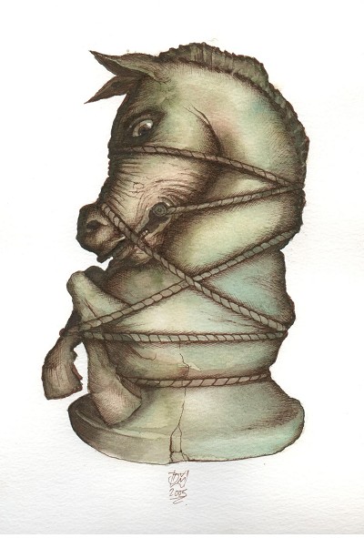 Disturbing helplessness and despair