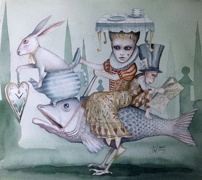 Unsettling whimsy with a touch of dread