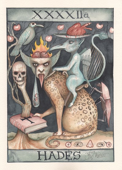 A disquieting scene