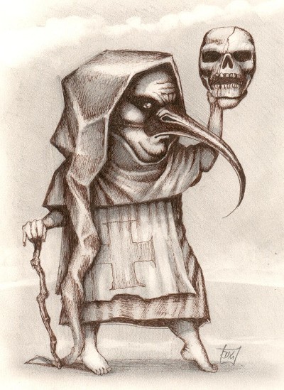 Sinister and unsettling.