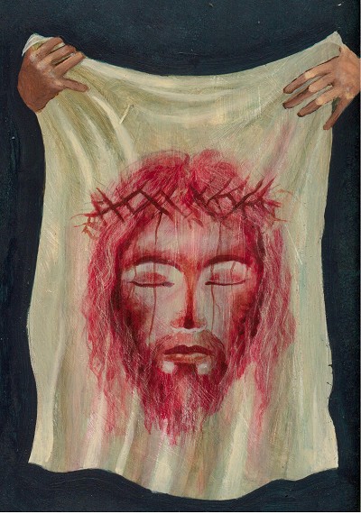 Agonised religious suffering and martyrdom.