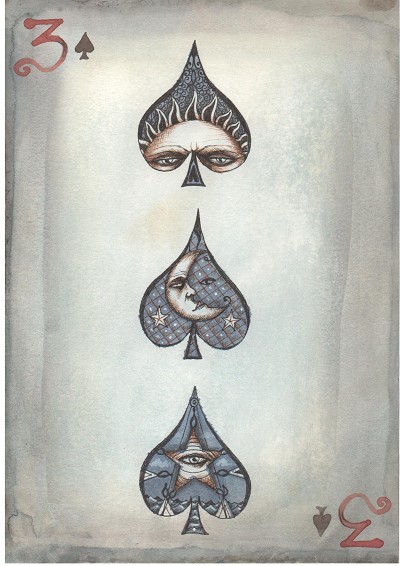 Dreamlike and unsettling, with a touch of cosmic mystery.
