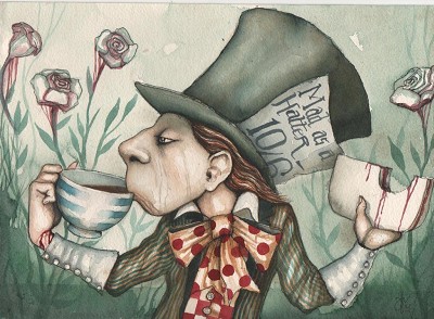 Disturbing whimsy and disquieting melancholy.