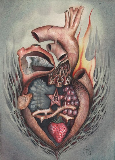 A disturbing and introspective emotional landscape.